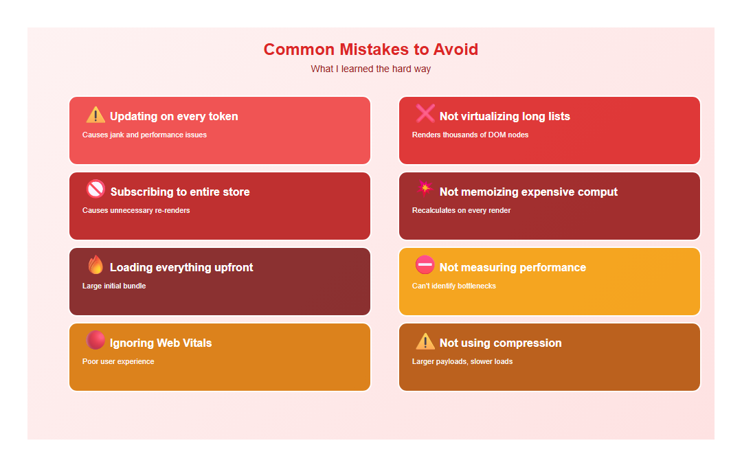 Common Mistakes to Avoid