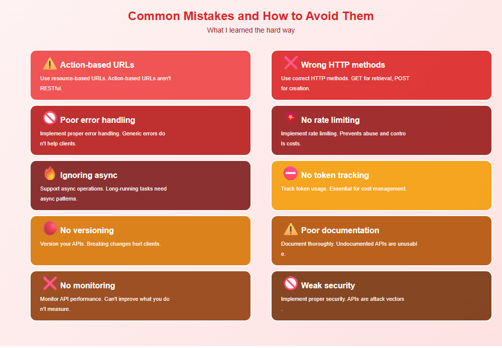 Common Mistakes and How to Avoid Them