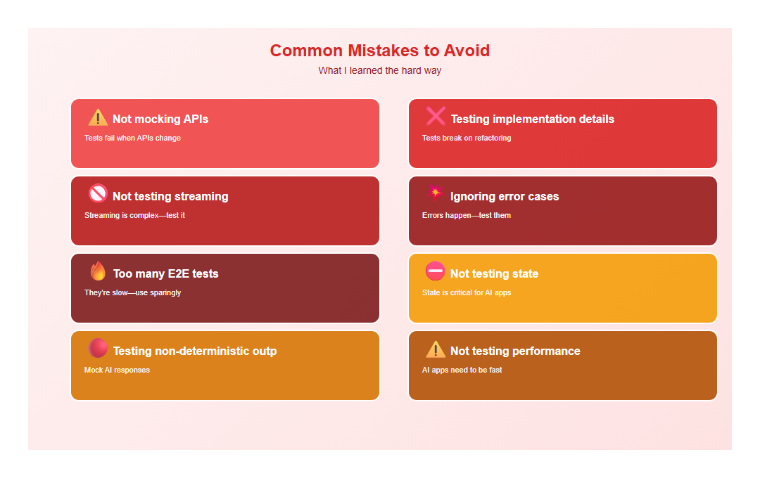 Common Mistakes to Avoid